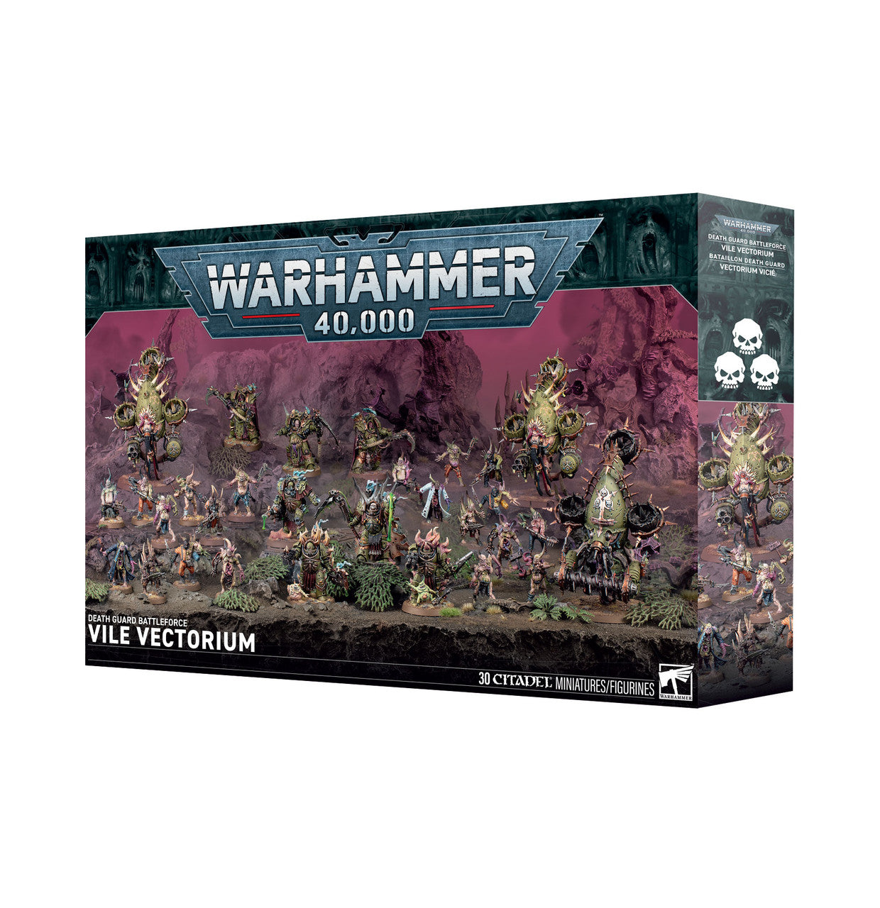 Games Workshop Warhammer 40K Death Guard Death Guard Vile Vectorium Plastic Box 42-18