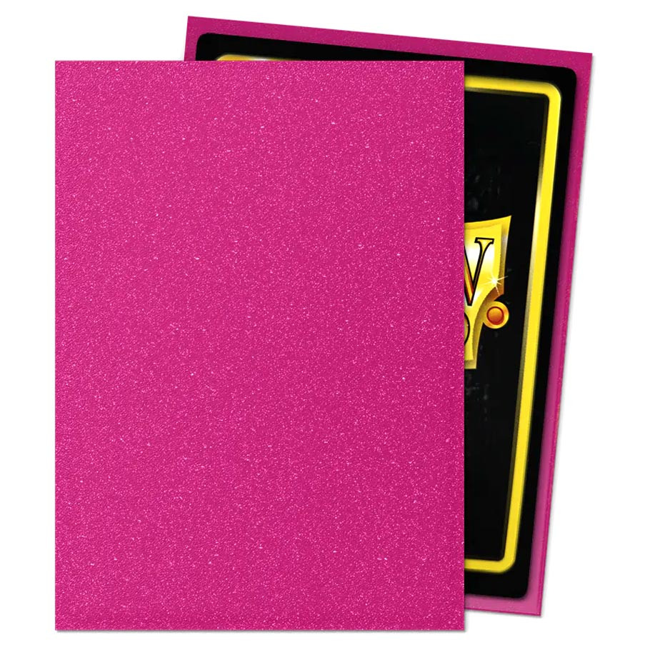 Dragon Shield Matte Sleeves Sparkles Series Pink Sapphire (100Ct) ATMDSH11061