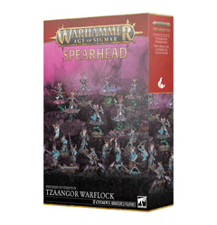 Games Workshop Warhammer Age Of Sigmar Lumineth Realm Lords Spearhead Tzaangor Warflock Plastic Box 70-839