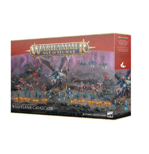 Games Workshop Warhammer Age Of Sigmar Disciples Of Tzeentch Warpflame Cavalcade Plastic Box 83-110