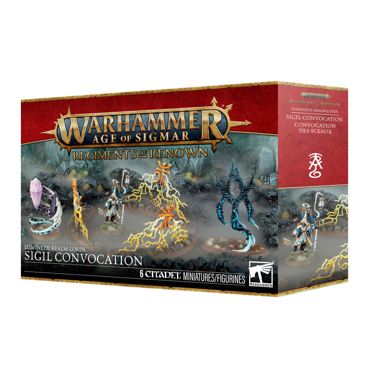 Games Workshop Warhammer Age Of Sigmar Lumineth RealmLords Sigil Convocation Plastic Box 87-67