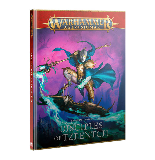 Games Workshop Warhammer Age Of Sigmar Disciples Of Tzeentch Battletome Hardbound English Book Gw-2026-83-45