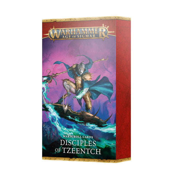 Games Workshop Warhammer Age Of Sigmar Disciples Of Tzeentch Warscroll English Cards Gw-2026-83-46