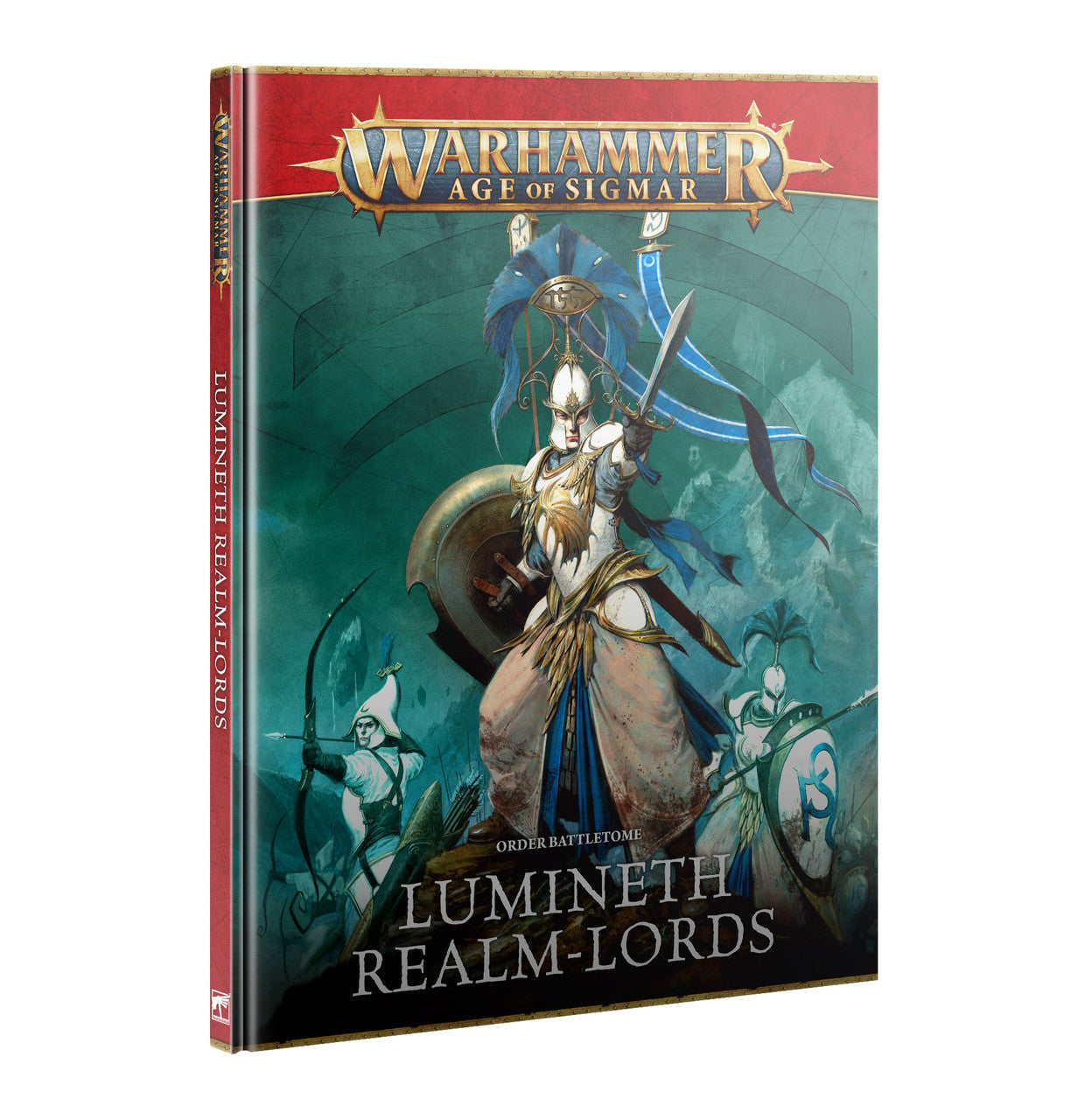 Games Workshop Warhammer Age Of Sigmar Lumineth RealmLords Battletome Hardbound English Book Gw-2026-87-04