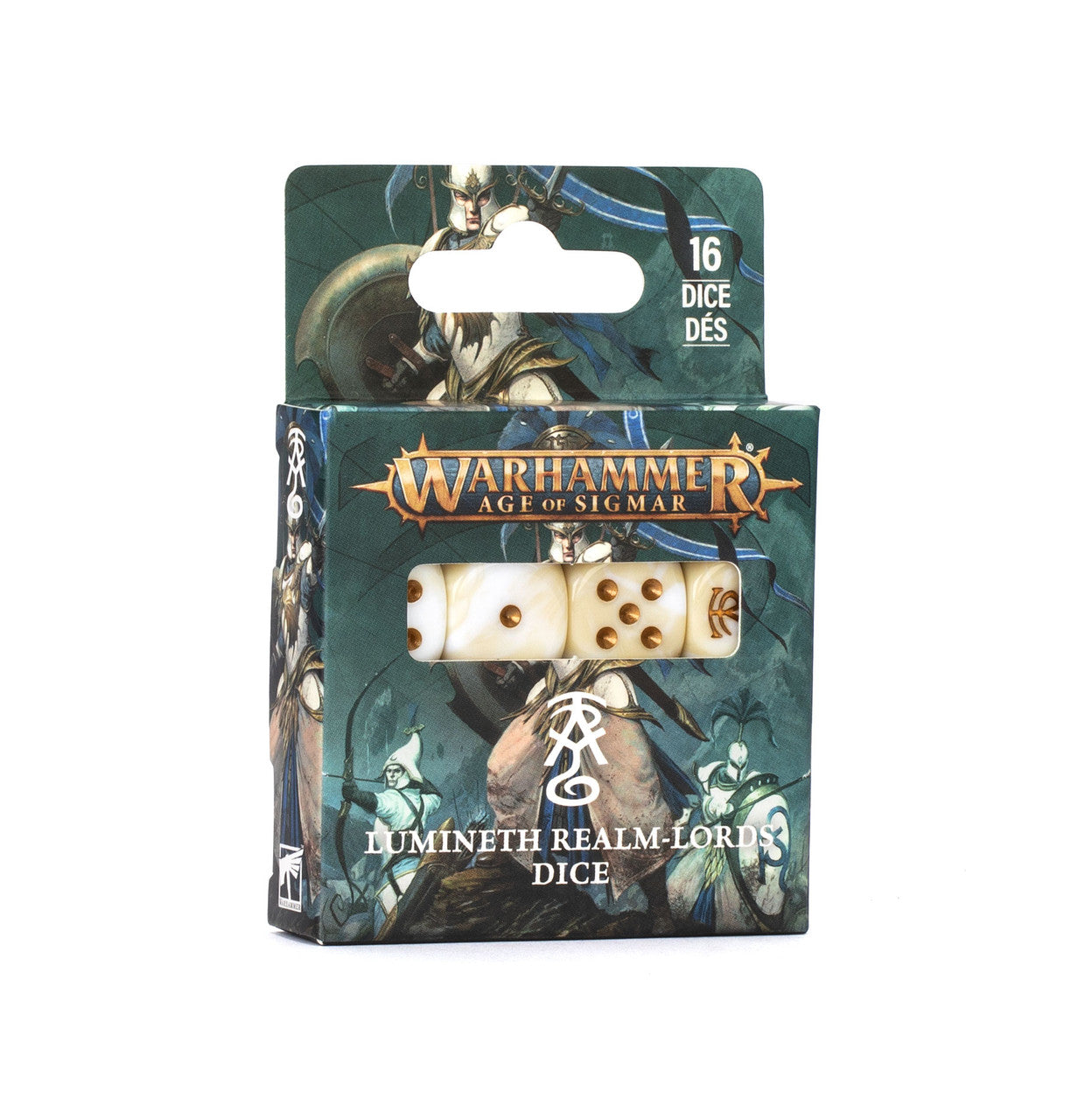 Games Workshop Warhammer Age Of Sigmar Lumineth Realmlords Dice Gw-2026-87-61