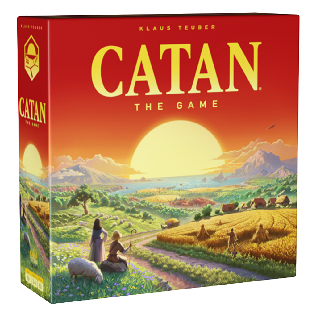 Catan 6th Edition Board Game Strategy Base Game for Family and Adults Ages 10 Plus 3-4 Players 60 Min Playtime CN3081