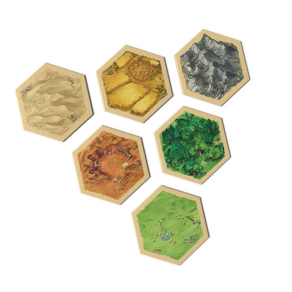 Catan 6th Edition Board Game Strategy Base Game for Family and Adults Ages 10 Plus 3-4 Players 60 Min Playtime CN3081