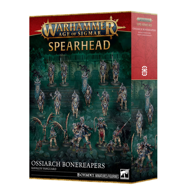 Games Workshop Warhammer Age Of Sigmar Ossiarch Bonereapers Spearhead Kavalos Vanguard Plastic Box 70-943