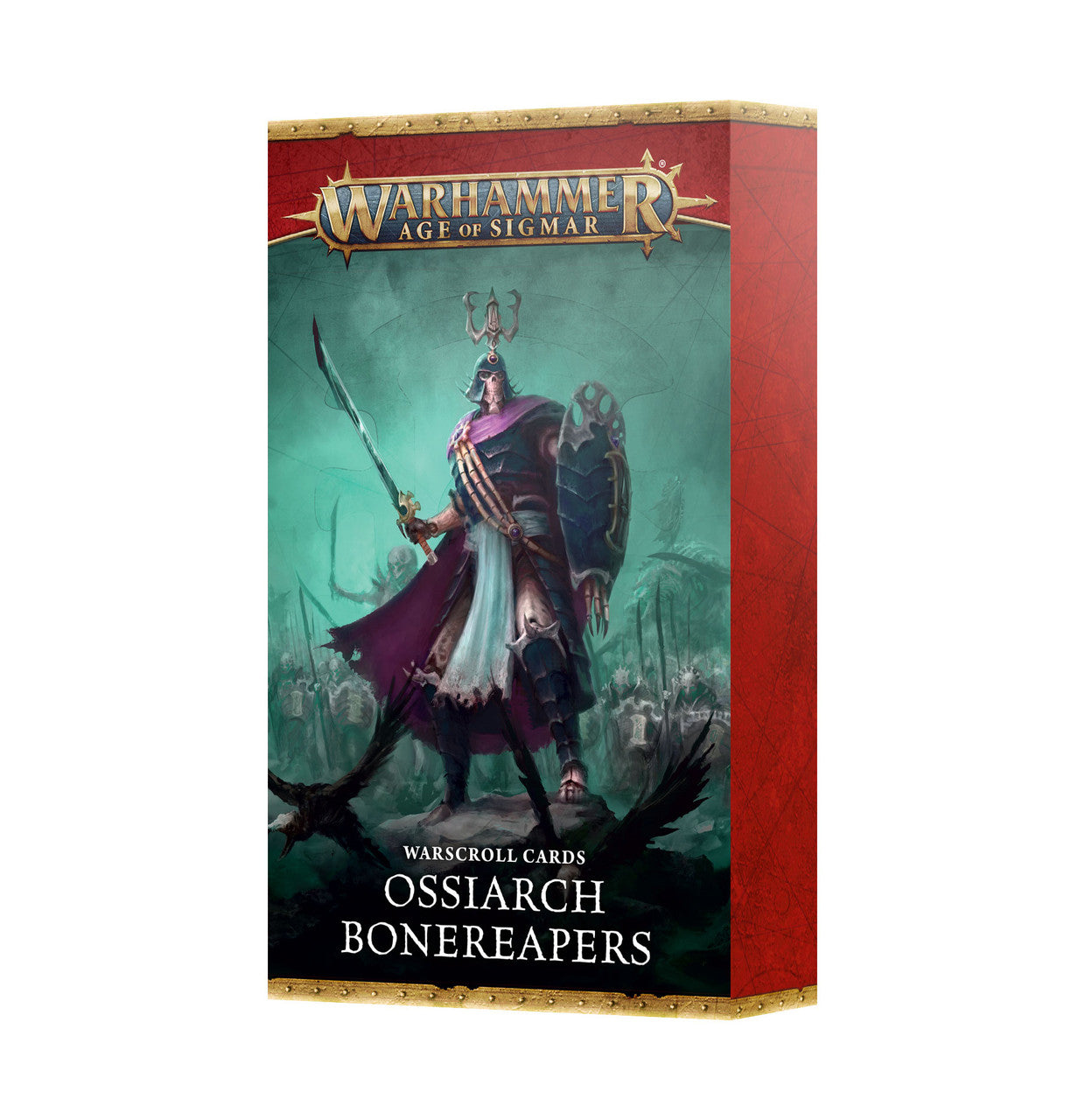 Games Workshop Warhammer Age Of Sigmar Ossiarch Bonereapers Warscroll Cards English GW-2026-94-02