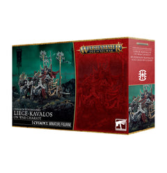 Games Workshop Warhammer Age Of Sigmar Ossiarch Bonereapers Liege-Kavalos On War Chariot Plastic Box 94-36