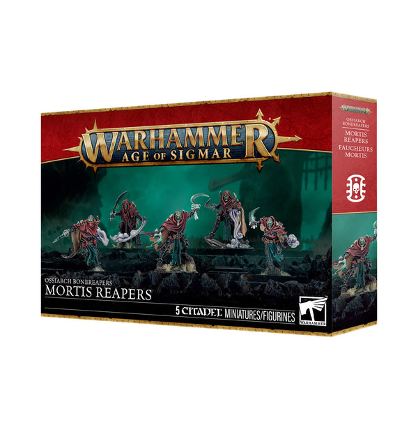 Games Workshop Warhammer Age Of Sigmar Ossiarch Bonereapers Mortis Reapers Plastic Box 94-37
