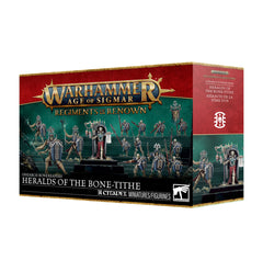 Games Workshop Warhammer Age Of Sigmar Ossiarch Bonereapers Heralds Of The Bone-Tithe Plastic Box 94-43