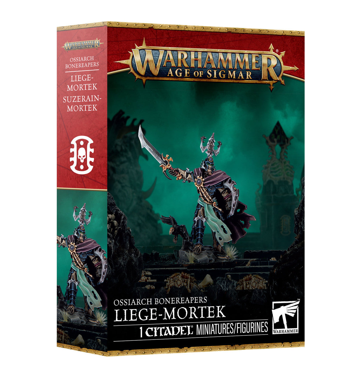 Games Workshop Warhammer Age Of Sigmar Ossiarch Bonereapers Liege-Mortek Plastic Box 94-46