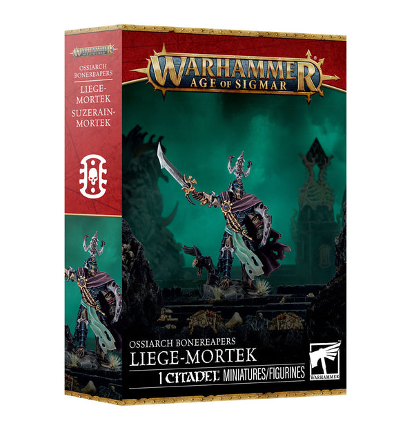 Games Workshop Warhammer Age Of Sigmar Ossiarch Bonereapers Liege-Mortek Plastic Box 94-46