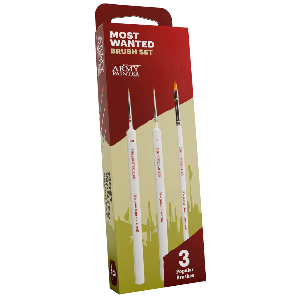 The Army Painter Most Wanted Brush Set