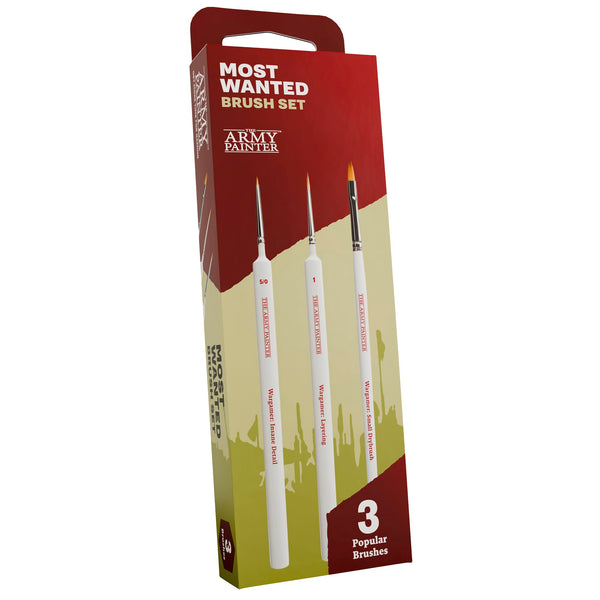 The Army Painter Most Wanted Brush Set