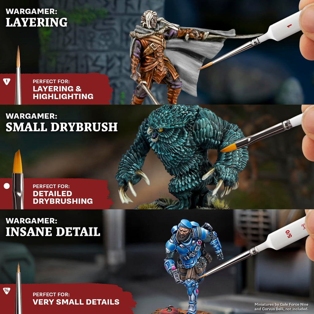 The Army Painter Most Wanted Brush Set