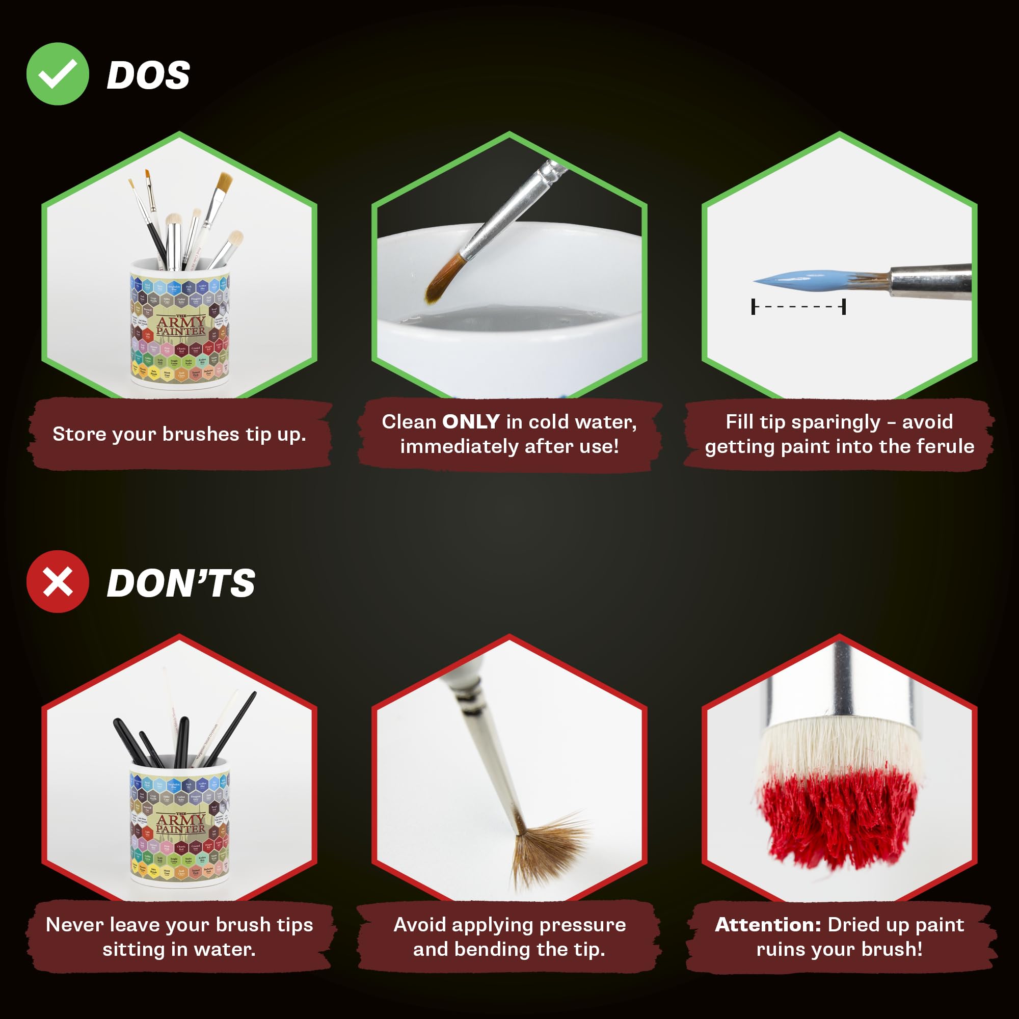 The Army Painter Most Wanted Brush Set
