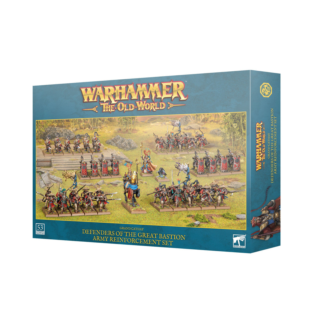 Games Workshop Warhammer The Old World Grand Cathay Defenders Of The Great Bastion Plastic Box 06-213