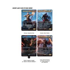 Magic The Gathering SLD Secret Lair Drop God Of War Norse (Nonfoil)