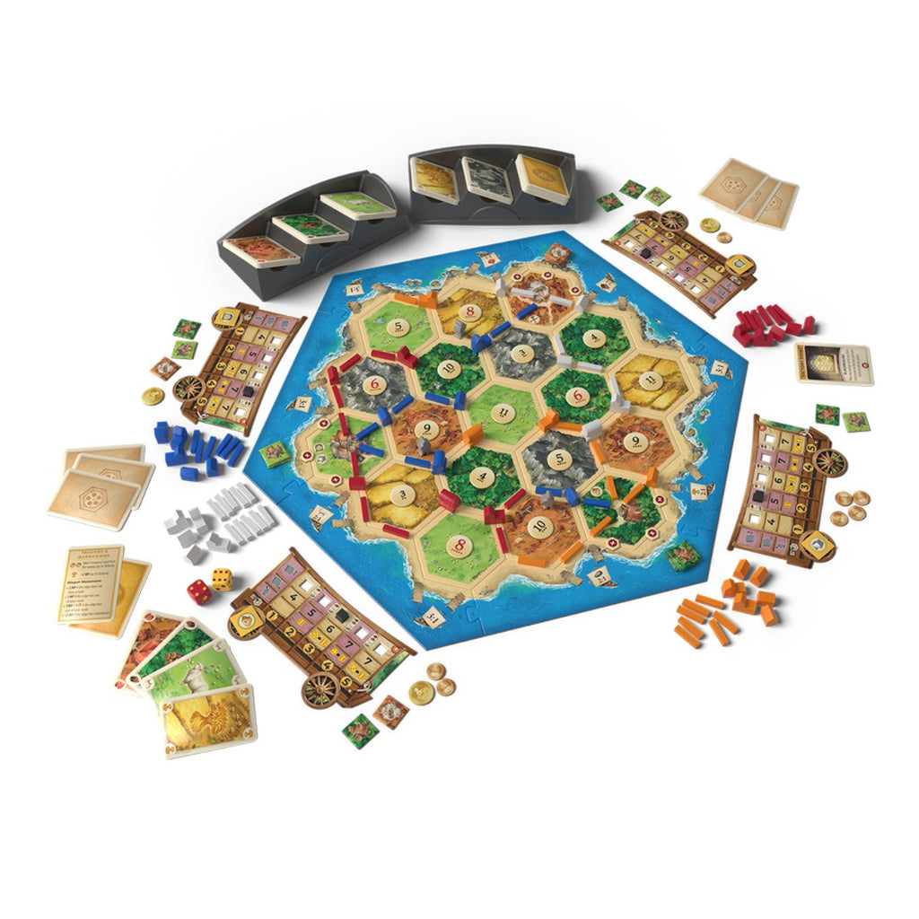 Catan Traders & Barbarians 6th Edition Strategy Board Game Expansion CN3089