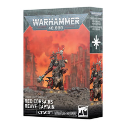 Games Workshop Warhammer 40K Chaos Space Marine Red Corsairs Reave-Captain Plastic Box 43-111