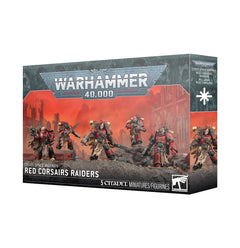 Games Workshop Warhammer 40K Chaos Space Marine Red Corsairs Raiders Plastic Box 43-113