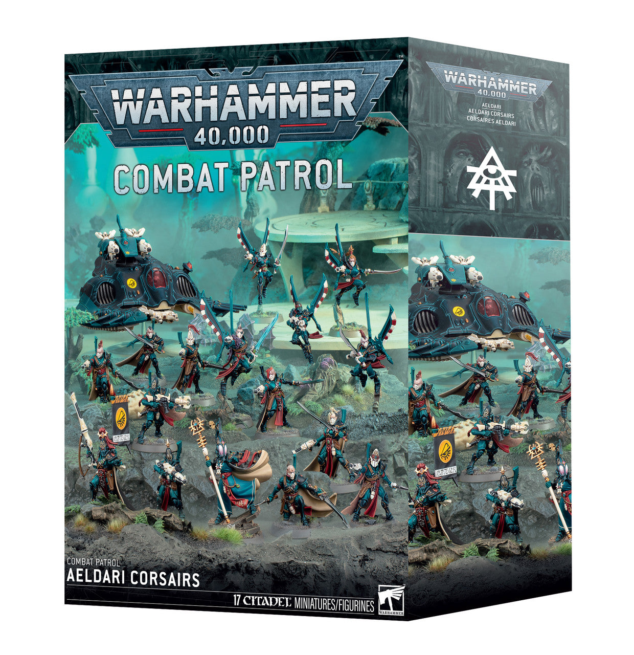 Games Workshop Warhammer 40K Combat Patrol Aeldari Corsairs Plastic Box 73-463