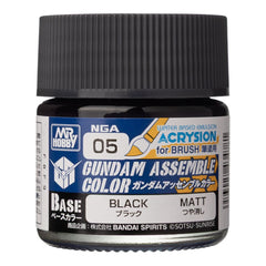 Gundam Assemble Color Base Matte Black BNHGAGNZNGA05