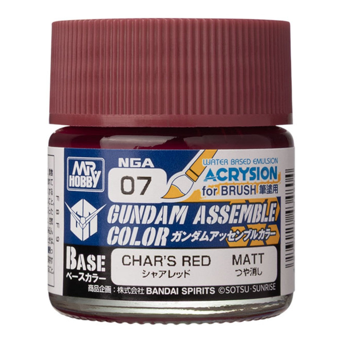 Gundam Assemble Color Base Matte Char's Red BNHGAGNZNGA07