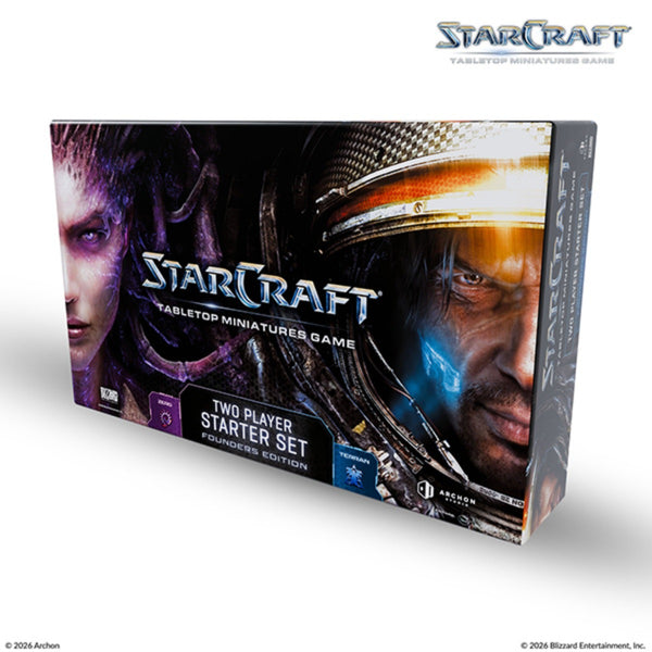 StarCraft Tabletop Miniatures Game Two Player Starter Set Founders Edition ACHSCMG0002