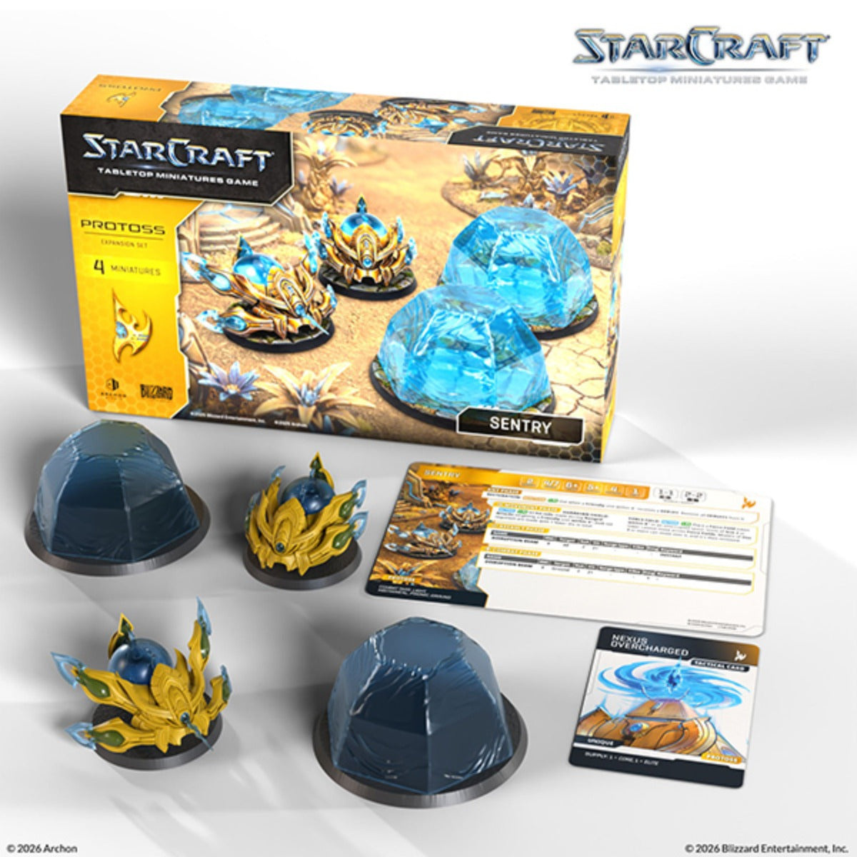 StarCraft Tabletop Miniatures Game Protoss Sentry ACHSCMG0019