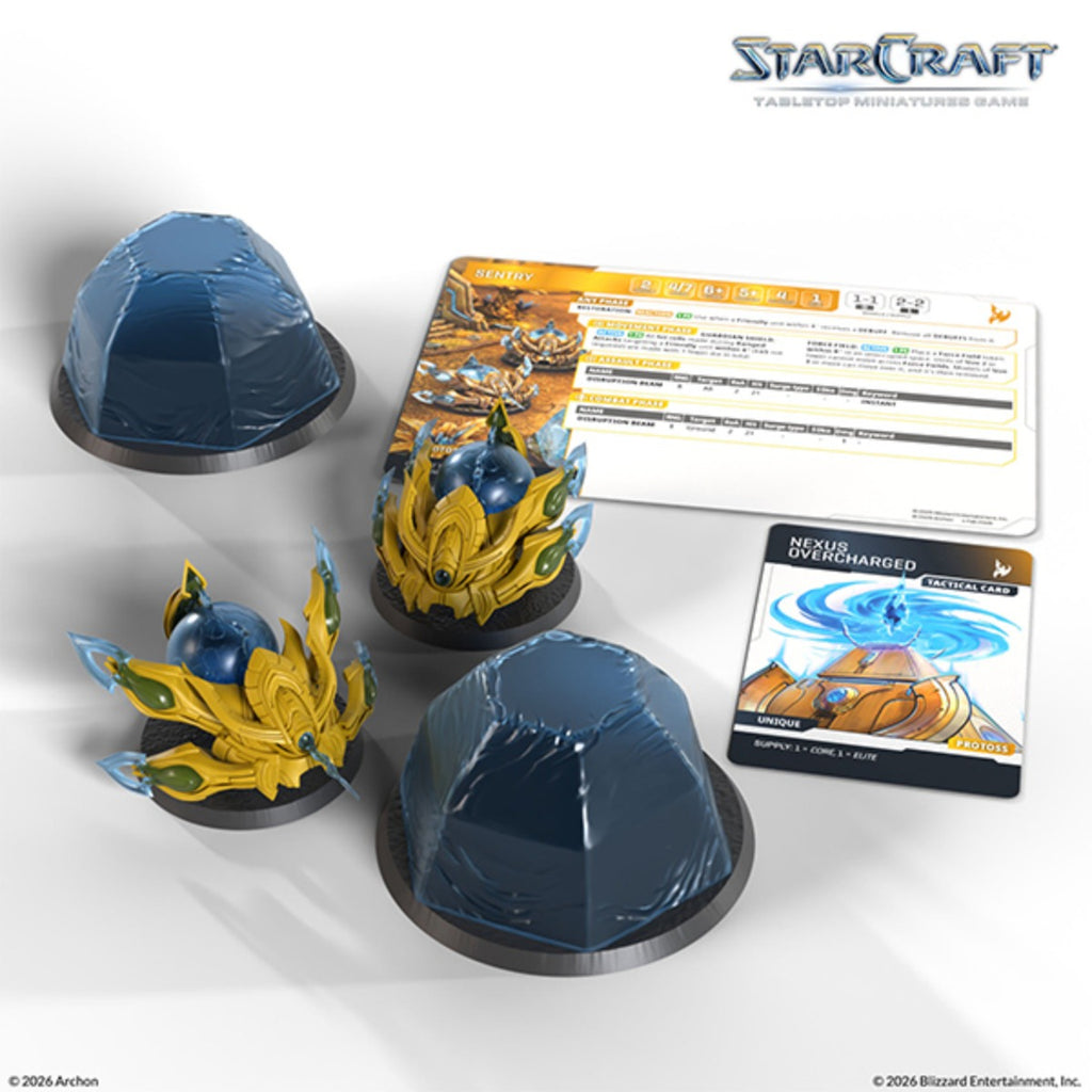 StarCraft Tabletop Miniatures Game Protoss Sentry ACHSCMG0019