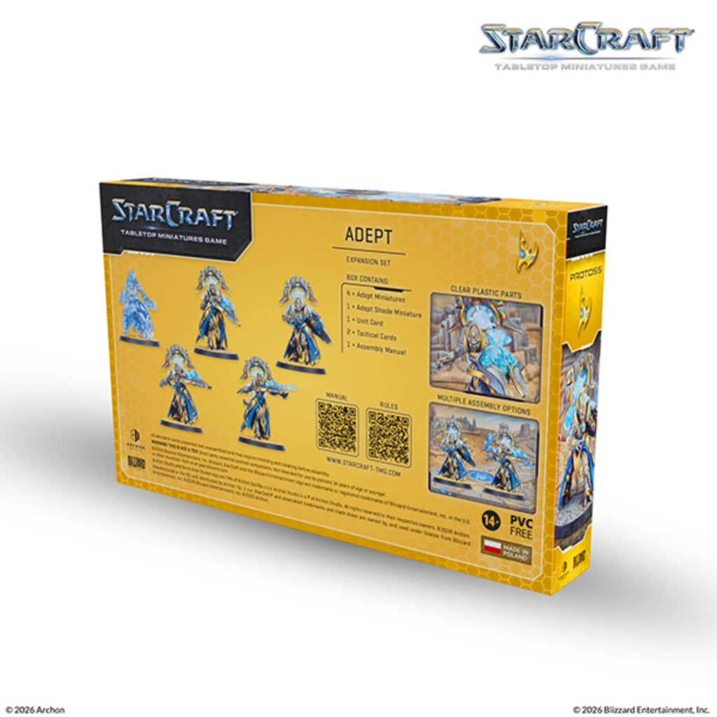StarCraft Tabletop Miniatures Game Protoss Adept ACHSCMG0018