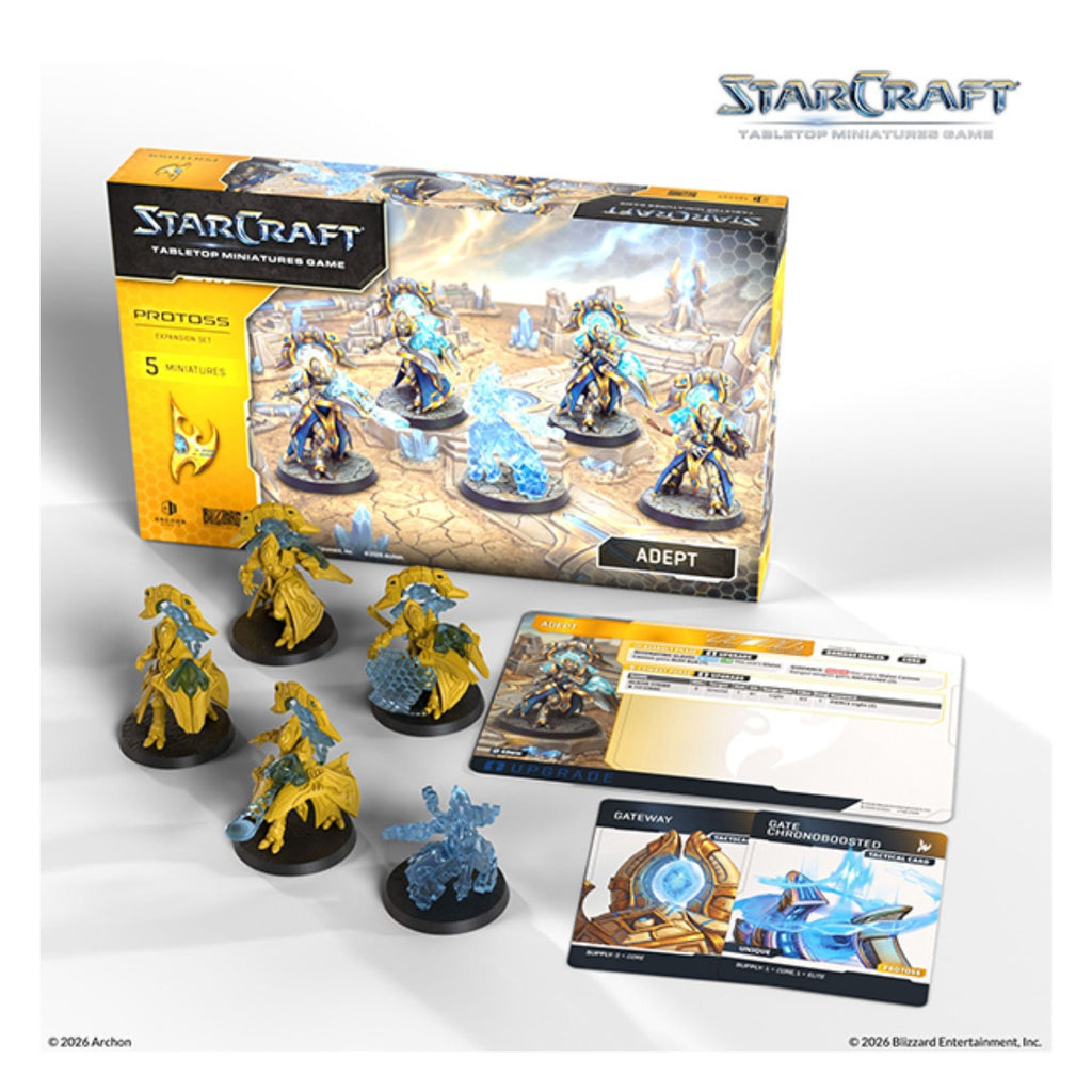StarCraft Tabletop Miniatures Game Protoss Adept ACHSCMG0018