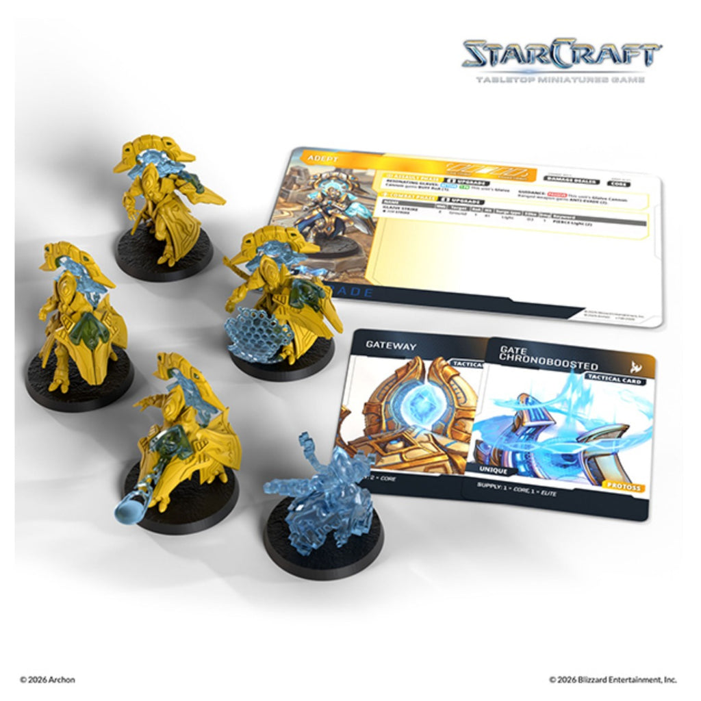 StarCraft Tabletop Miniatures Game Protoss Adept ACHSCMG0018