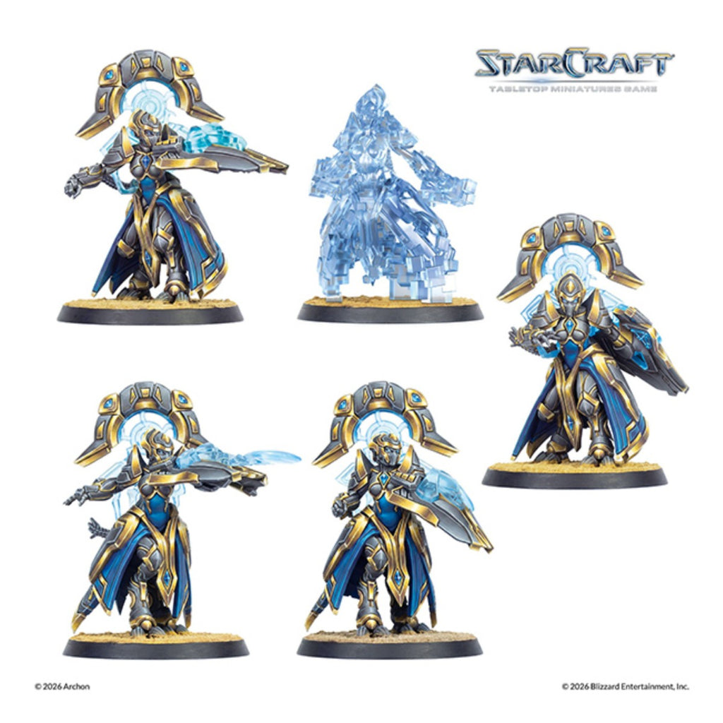 StarCraft Tabletop Miniatures Game Protoss Adept ACHSCMG0018