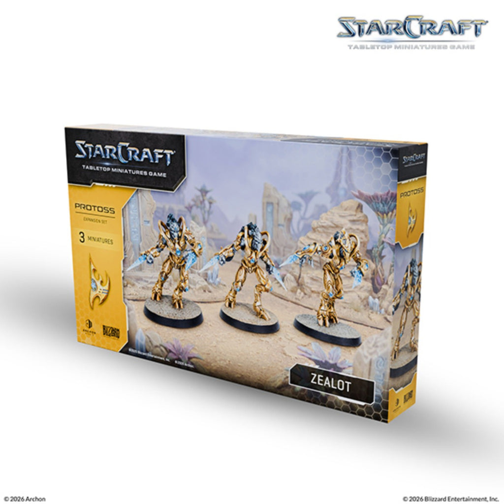 StarCraft Tabletop Miniatures Game Protoss Zealot ACHSCMG0017