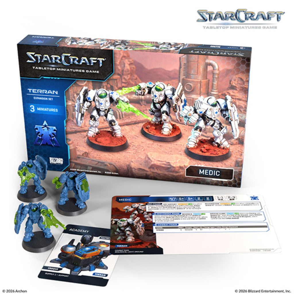 StarCraft Tabletop Miniatures Game Terran Medic ACHSCMG0014
