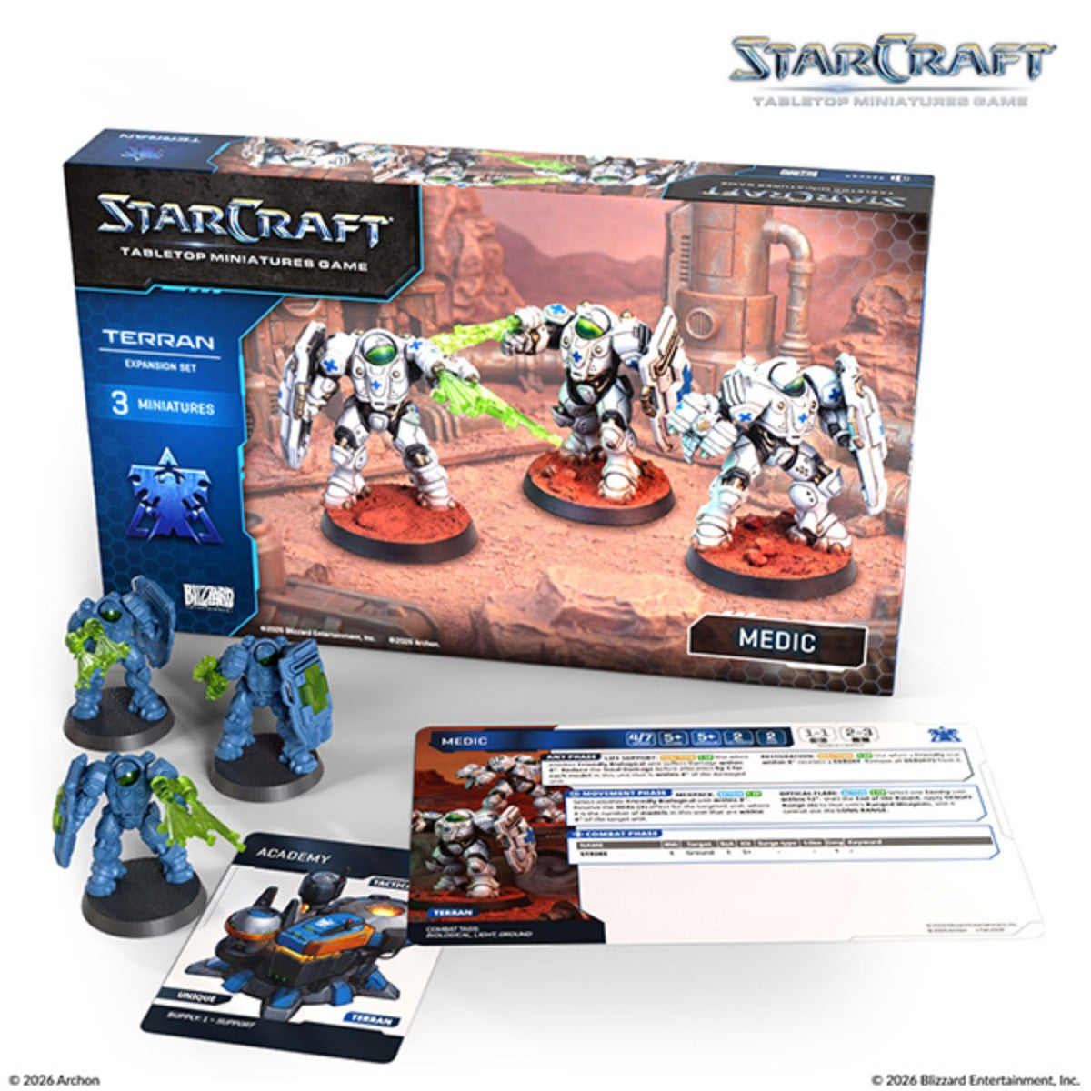 StarCraft Tabletop Miniatures Game Terran Medic ACHSCMG0014