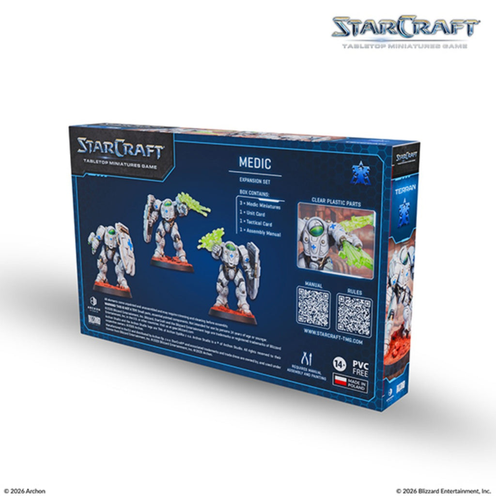 StarCraft Tabletop Miniatures Game Terran Medic ACHSCMG0014