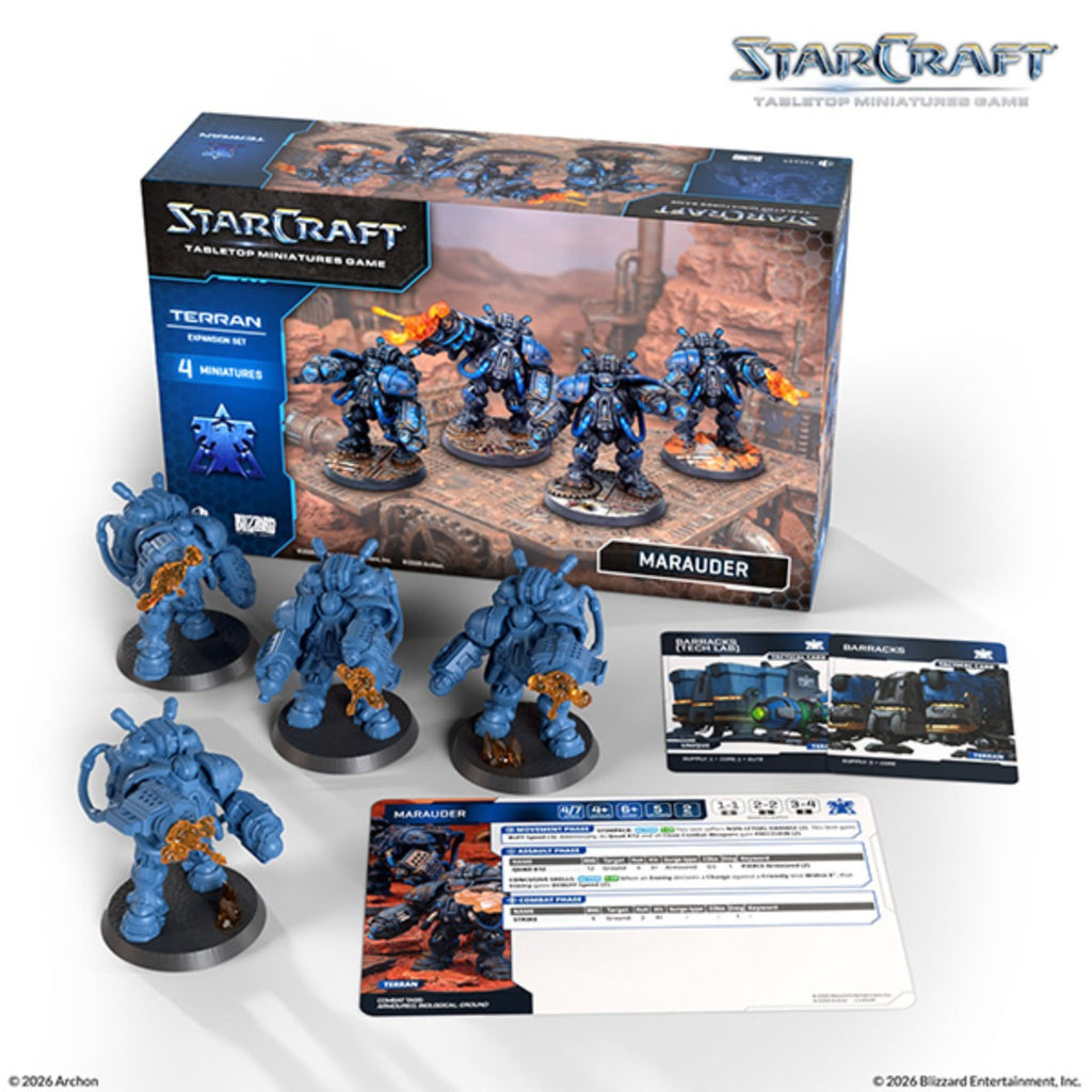 StarCraft Tabletop Miniatures Game Terran Marauder ACHSCMG0013