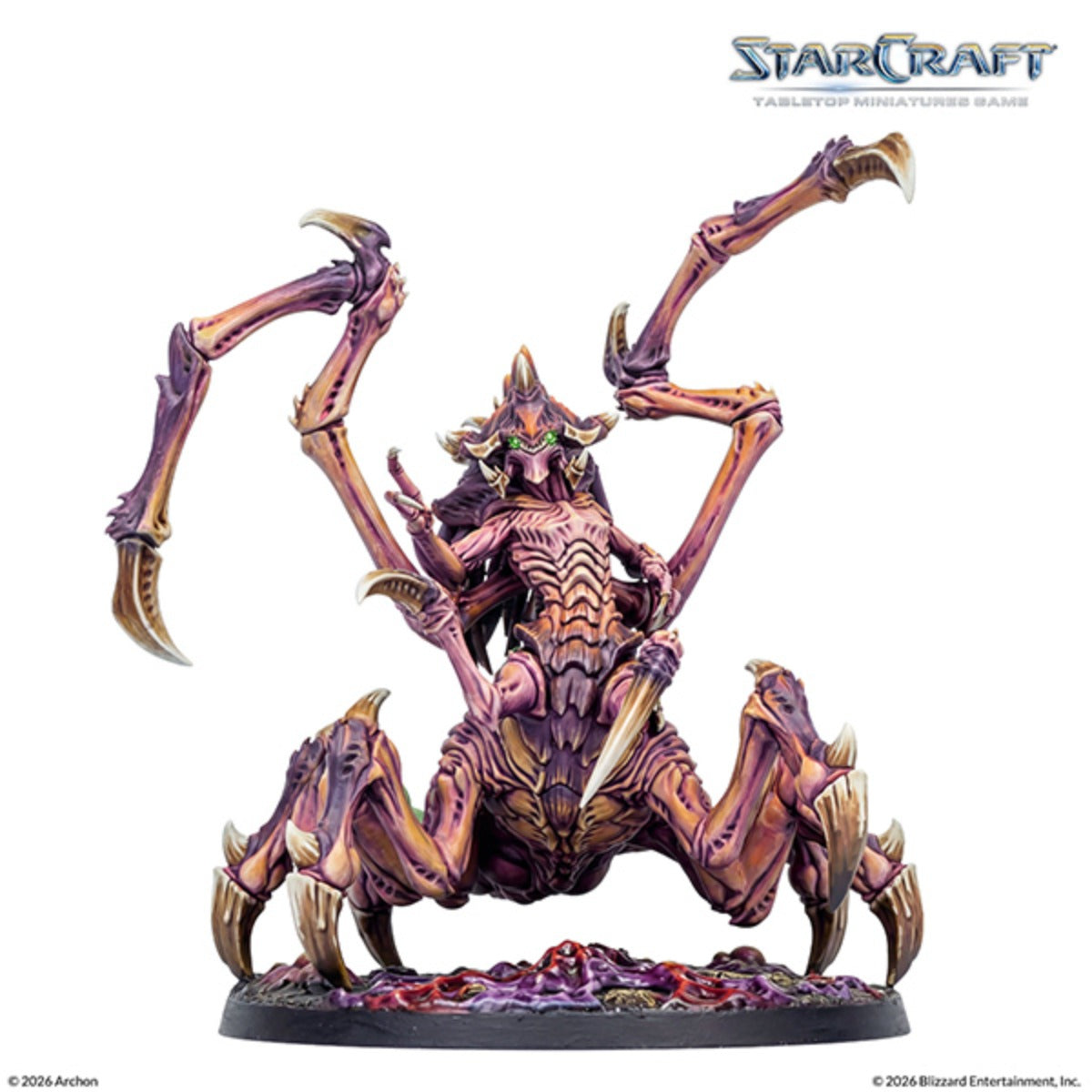 StarCraft Tabletop Miniatures Game Zerg Queen ACHSCMG0010