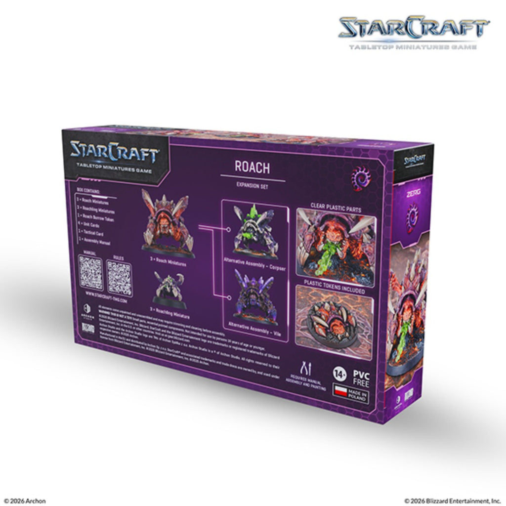 StarCraft Tabletop Miniatures Game Zerg Roach ACHSCMG0009