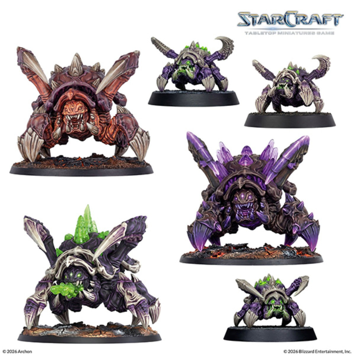 StarCraft Tabletop Miniatures Game Zerg Roach ACHSCMG0009