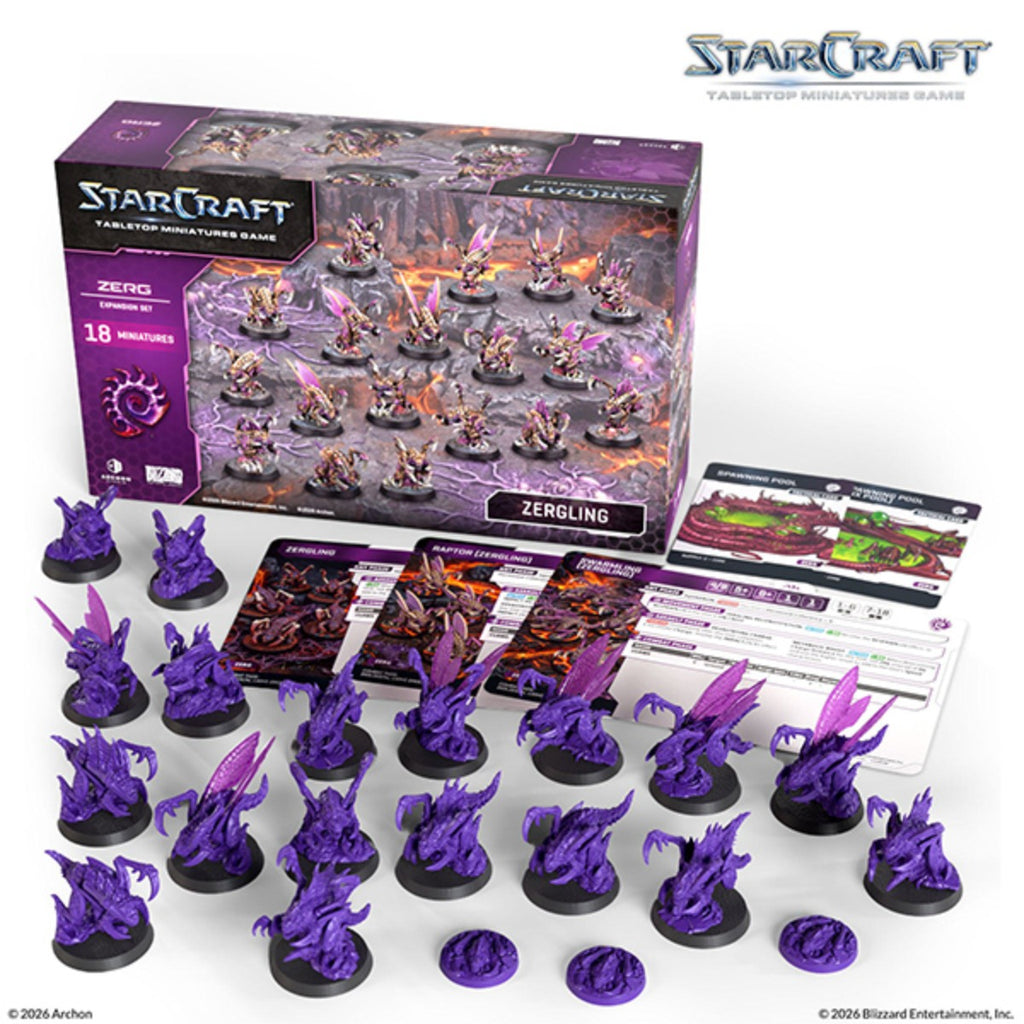 StarCraft Tabletop Miniatures Game Zerg Zergling ACHSCMG0008