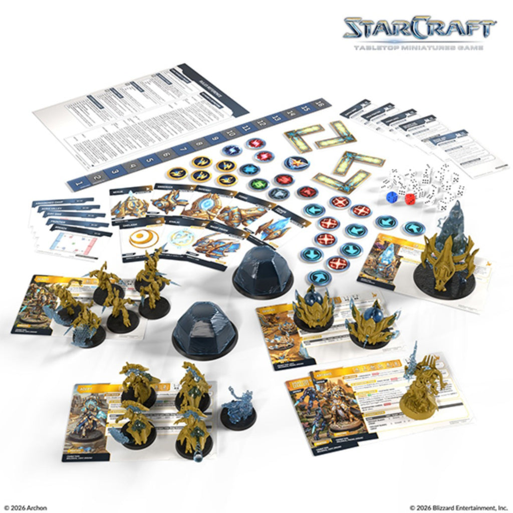 StarCraft Tabletop Miniatures Game Protoss Starter Set Founders Edition ACHSCMG0003