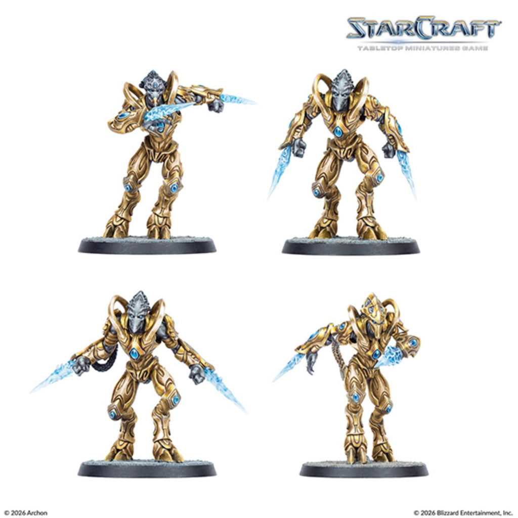 StarCraft Tabletop Miniatures Game Protoss Starter Set Founders Edition ACHSCMG0003