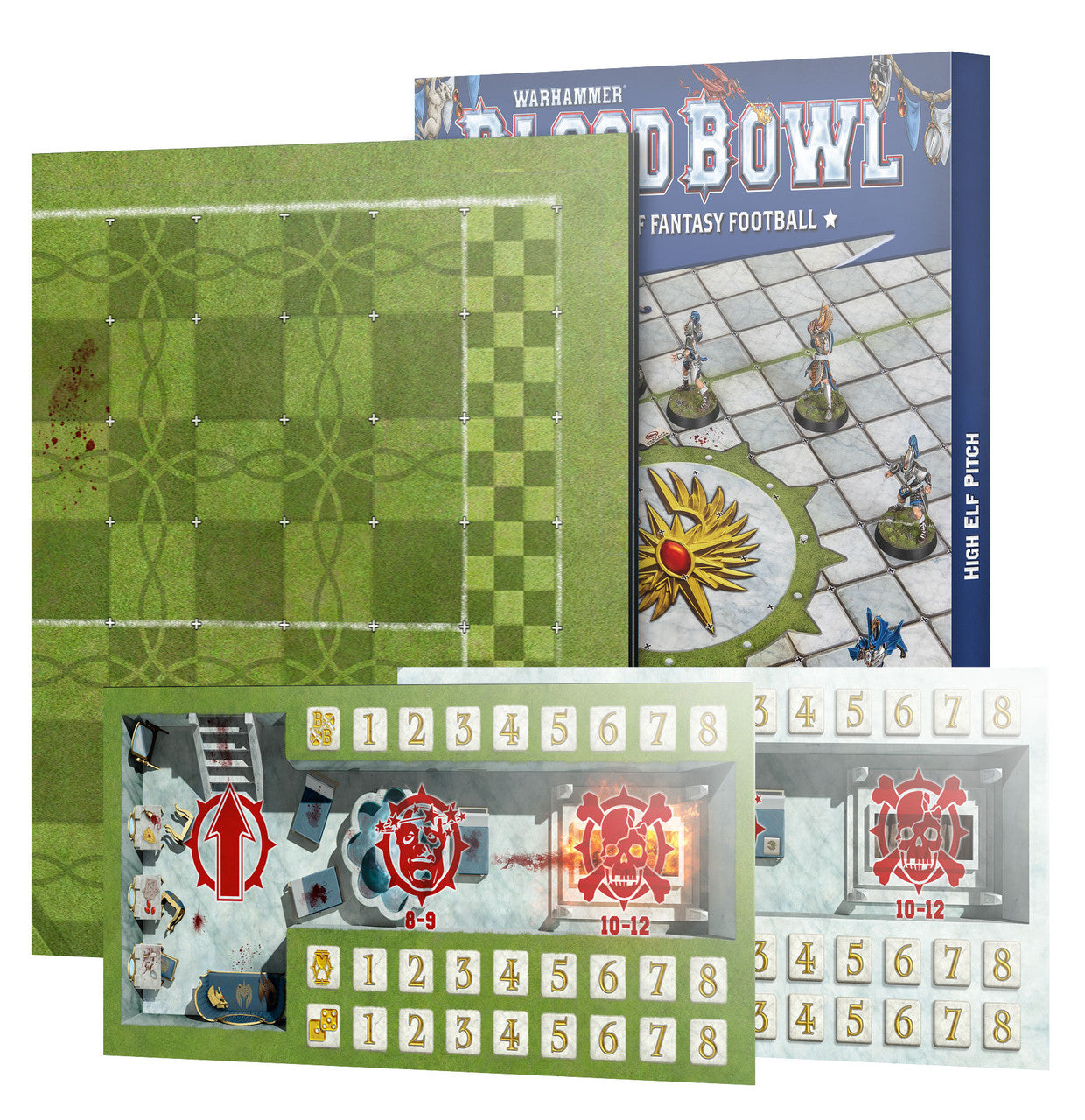 Games Workshop Blood Bowl High Elf Pitch Card Pitch 202-65