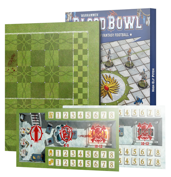 Games Workshop Blood Bowl High Elf Pitch Card Pitch 202-65